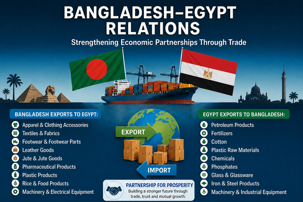 BANGLADESH-EGYPT RELATIONS IN THE COUNTRY PROFILE